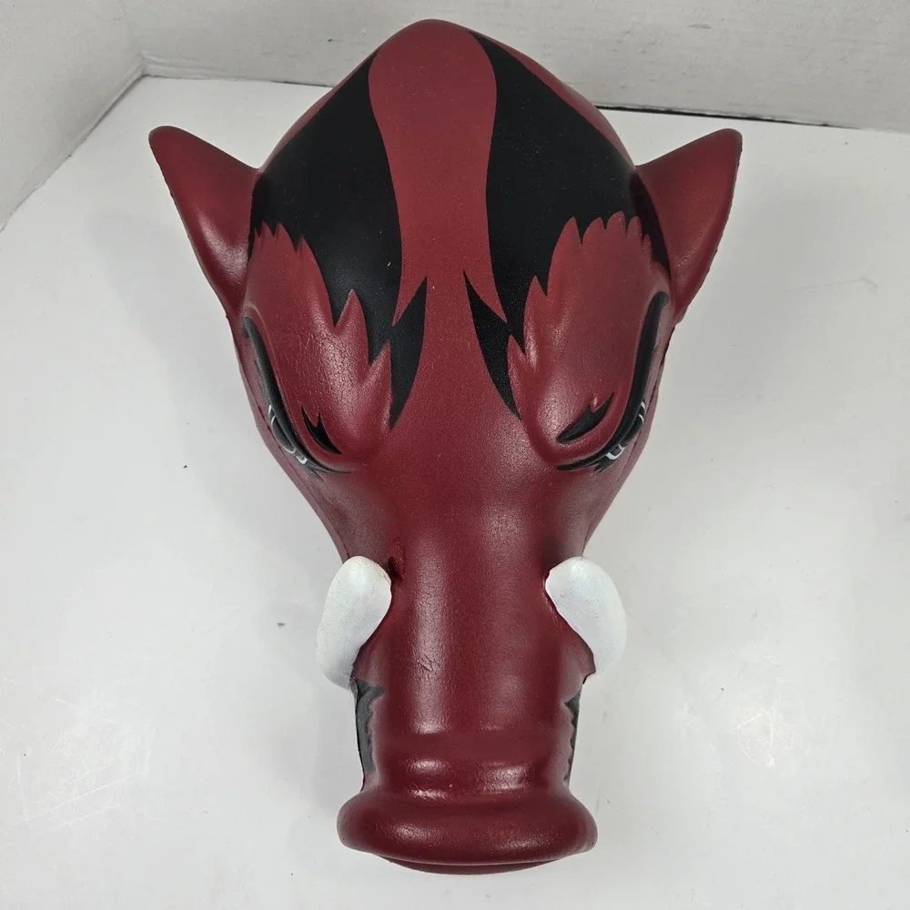 Vtg Arkansas Razorbacks FOAMHEADS Foam Hog Head Hat Woo Pig Sooie Fan Gear HTF!